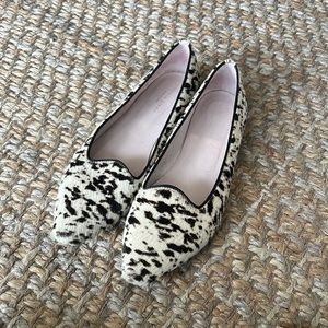 Patricia Green Calf Hair Pointed Toe Flats
